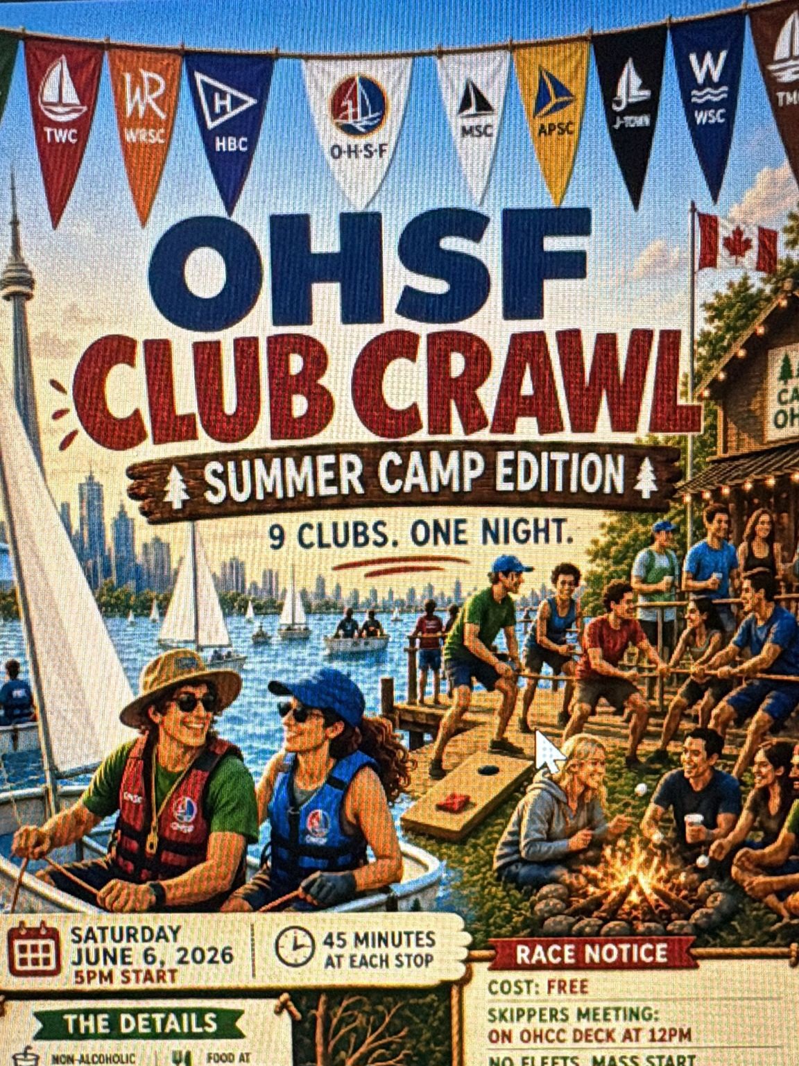 OHSF Club Crawl 2026