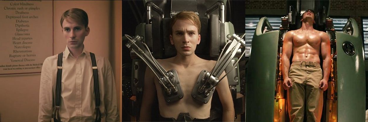 .....unless you've got that Captain America serum. #gimmethatjuice