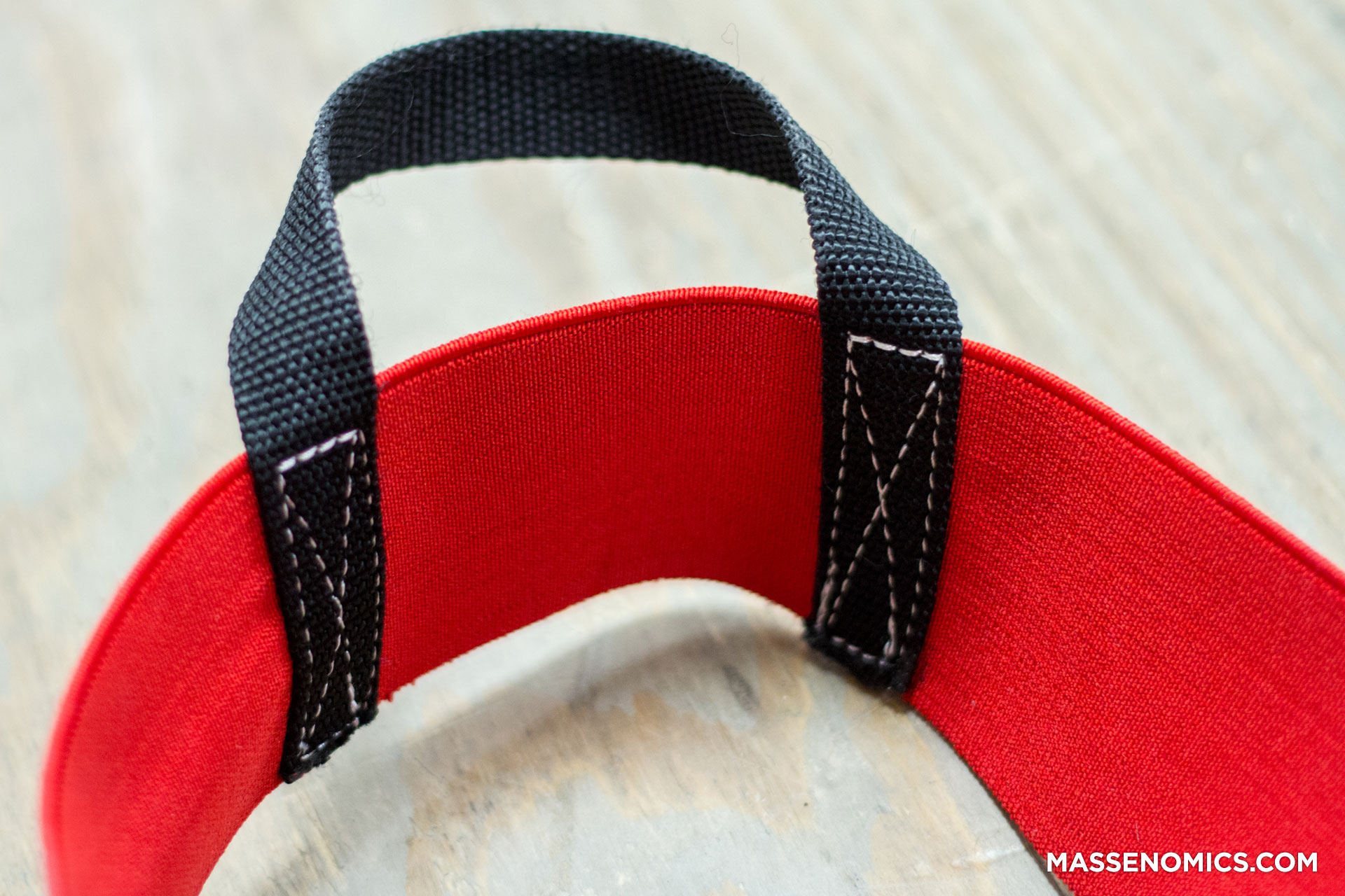 Strap stitching