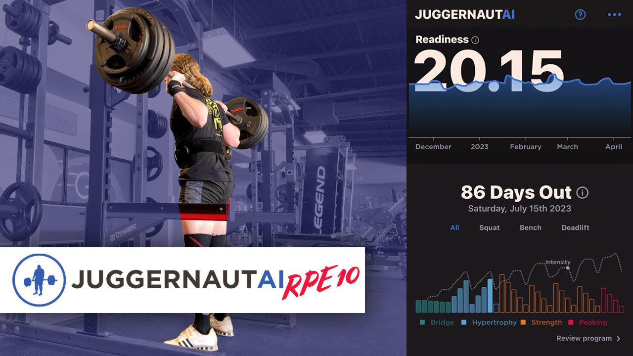  Juggernaut AI - Hypertrophy Block RPE 10 Training 