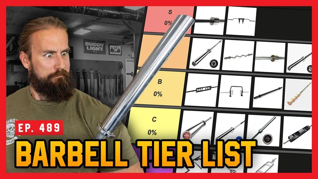 Ep. 489: The Home Gym Barbell Tier List