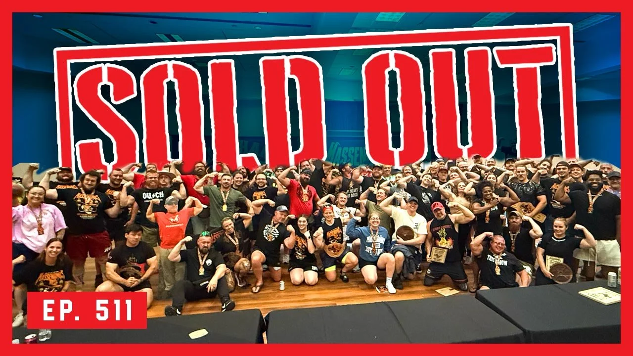 Ep. 511: How to Sell Out a Powerlifting Meet in One Day!