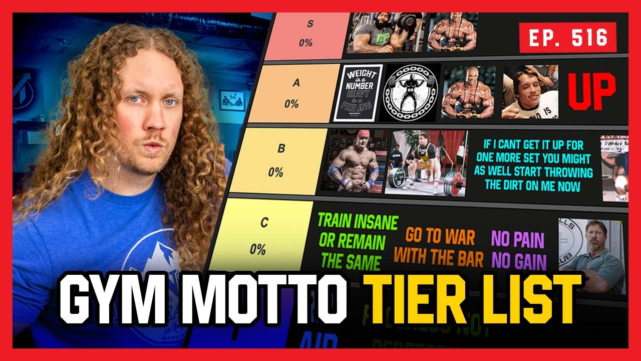 Ep. 516: The Ultimate Gym Motto Tier List