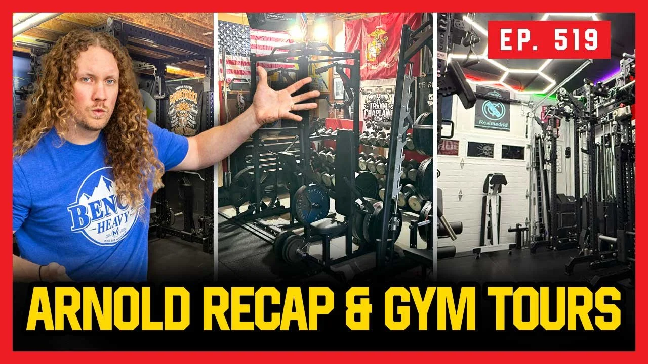 Ep. 519: Arnold Recap &amp; Touring Detroit’s Best Home Gyms