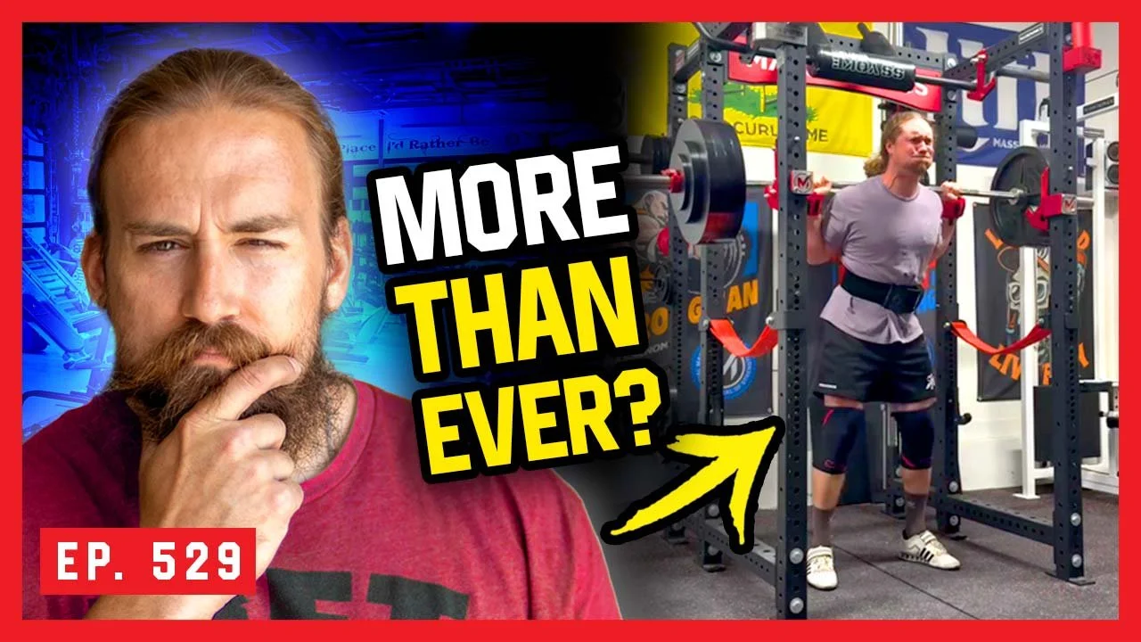 Ep. 529: What Percentage of Lifters Actually Have Home Gyms?