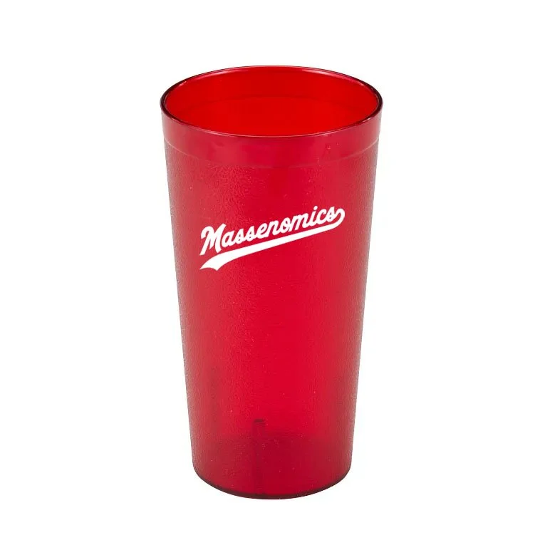 red vintage cup