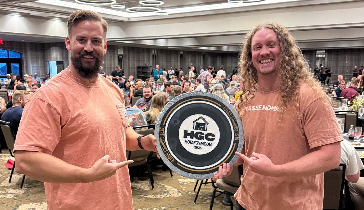 Massenomics &amp; Gym Radar Awarded Best Compact Booth at Home Gym Con 2026