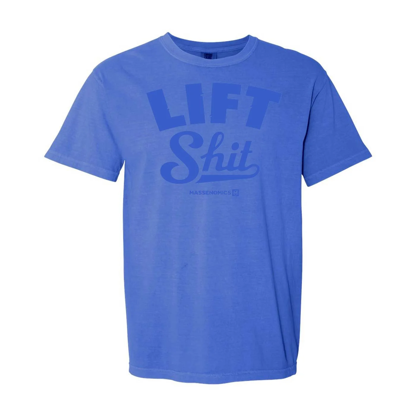 lift shit tee mockup