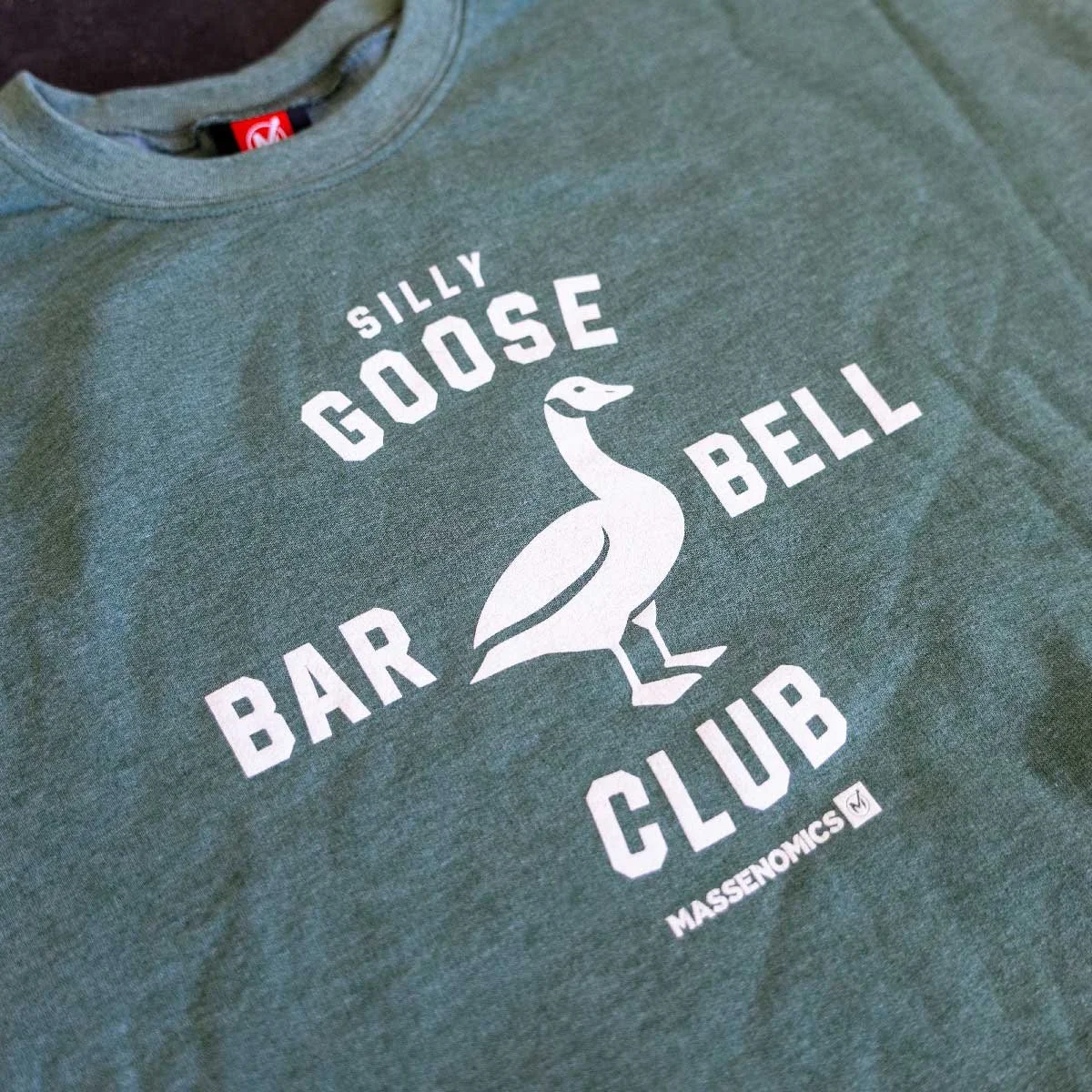 silly goose sweatshirt imprint detail