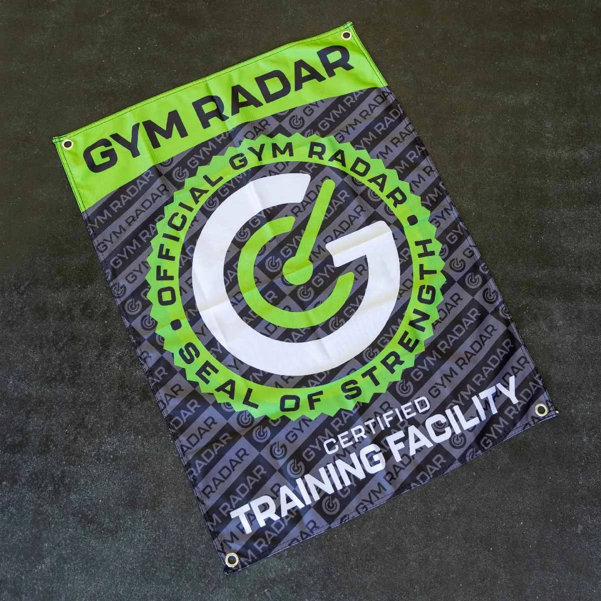 gym radar certified flag