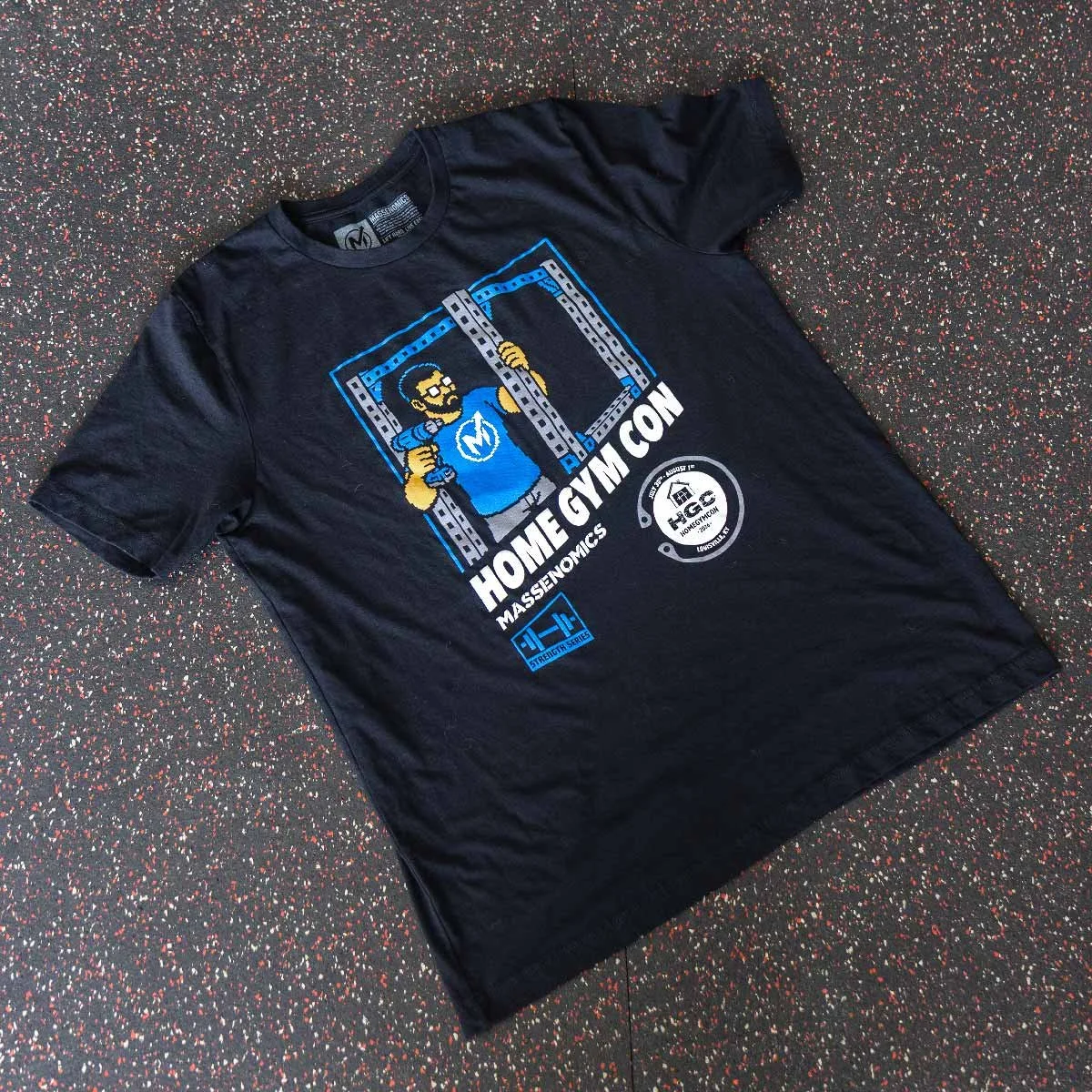 home gym con tee flat