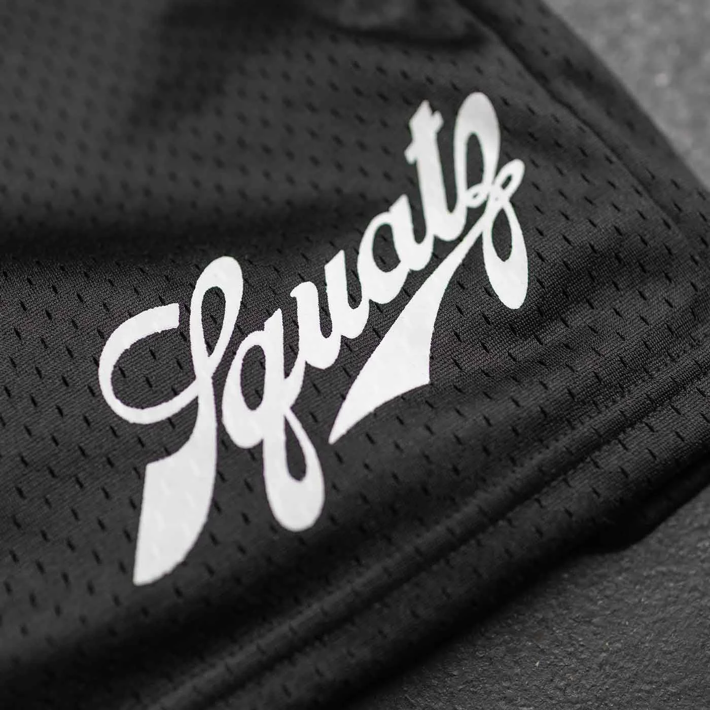 squats shorts squats imprint detail