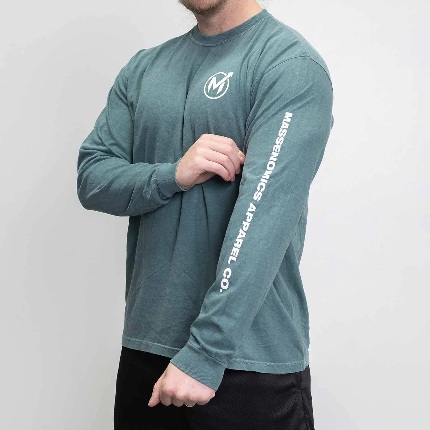 long sleeve imprint detail