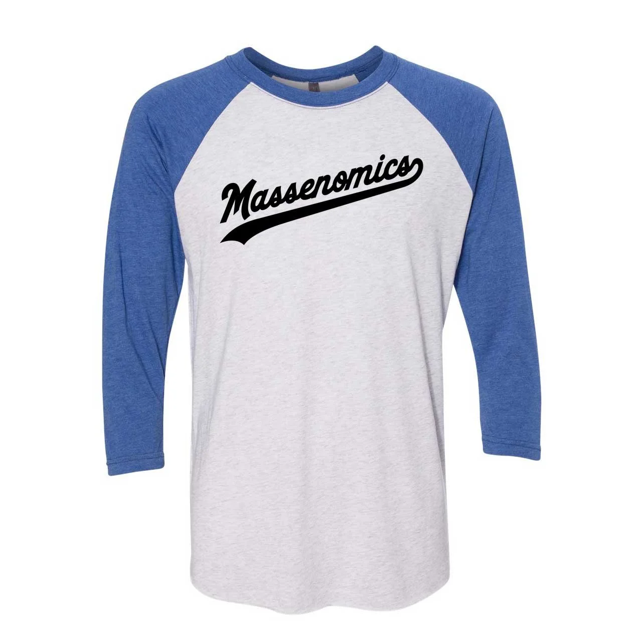 varsity script raglan mockup