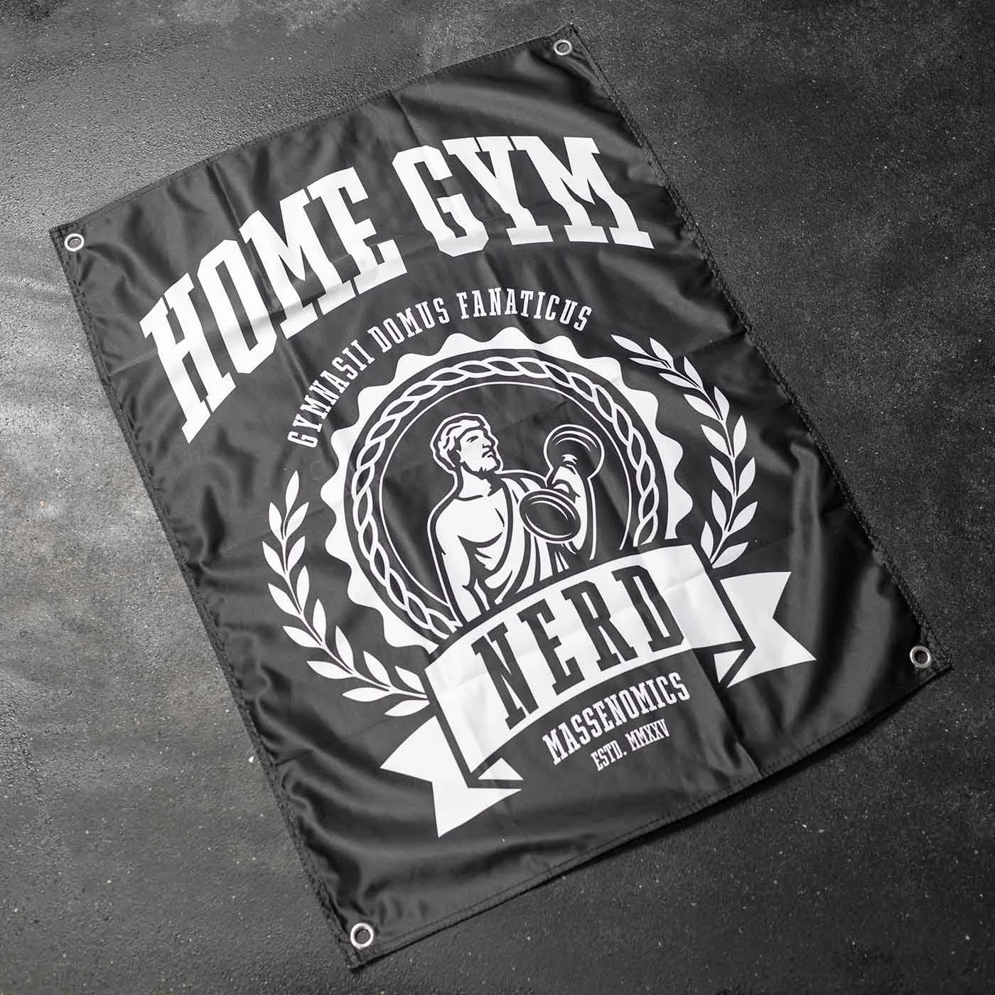 home gym nerd flag
