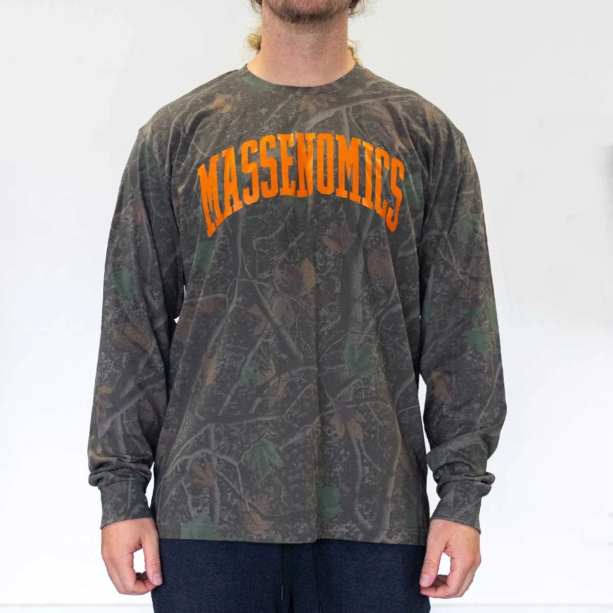 Long Sleeve Camo Blaze Tee