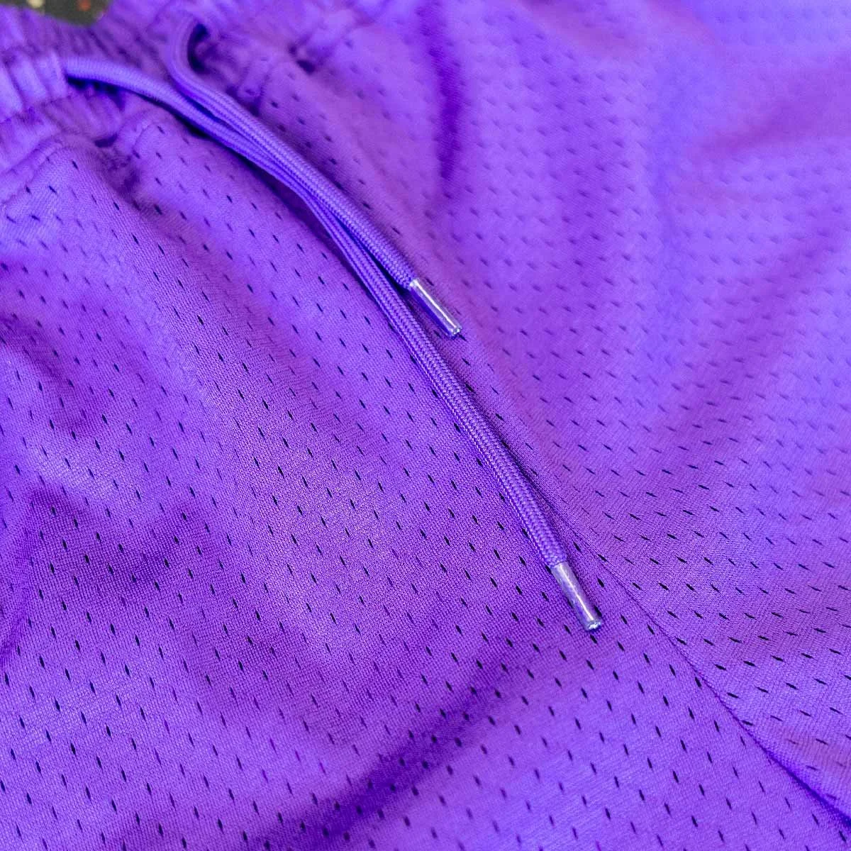 purple shorts strings