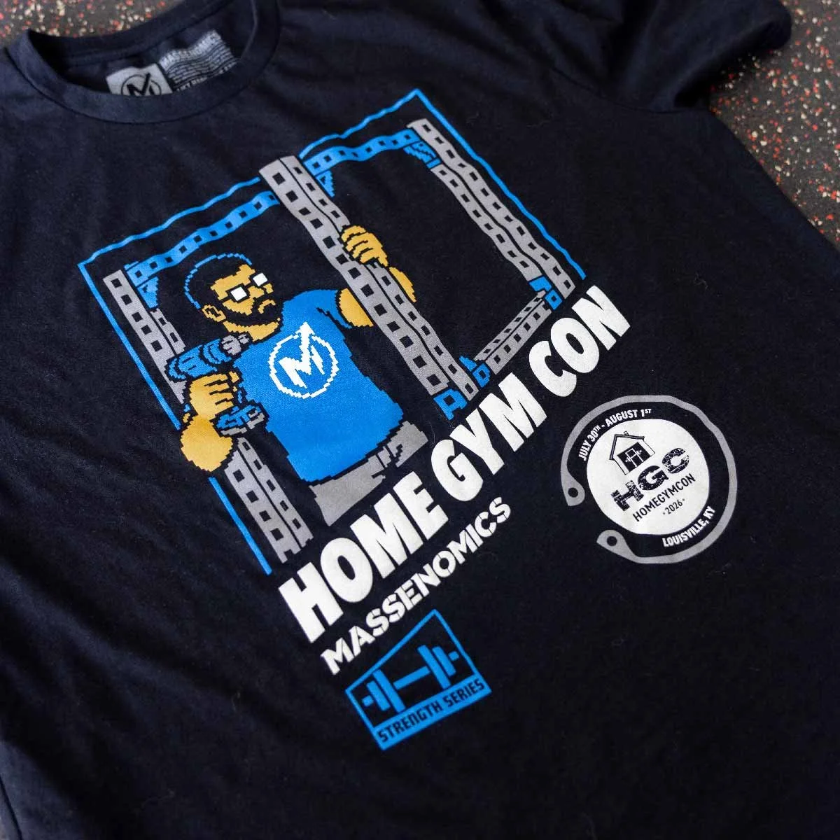 home gym con tee detail