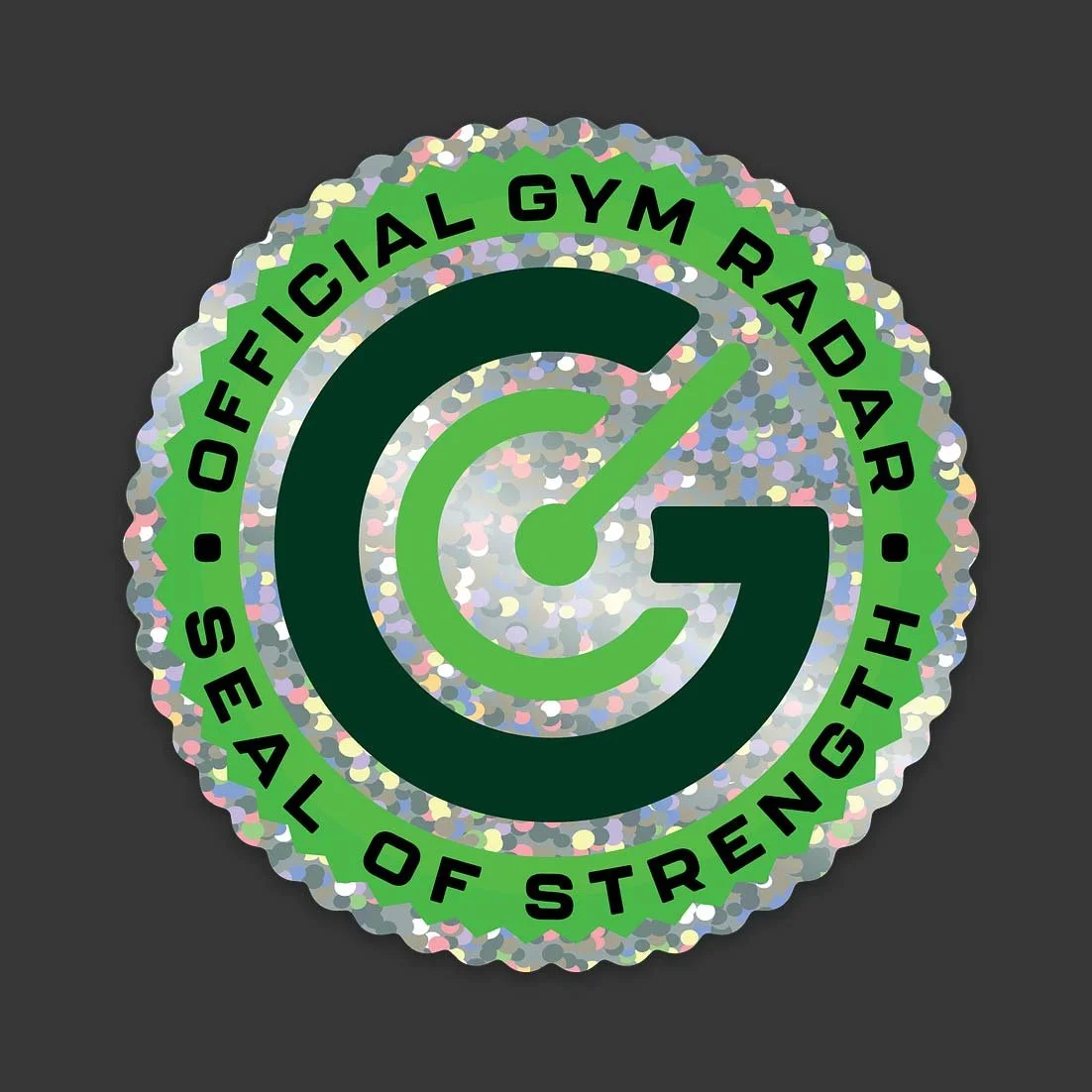 gym radar sticker