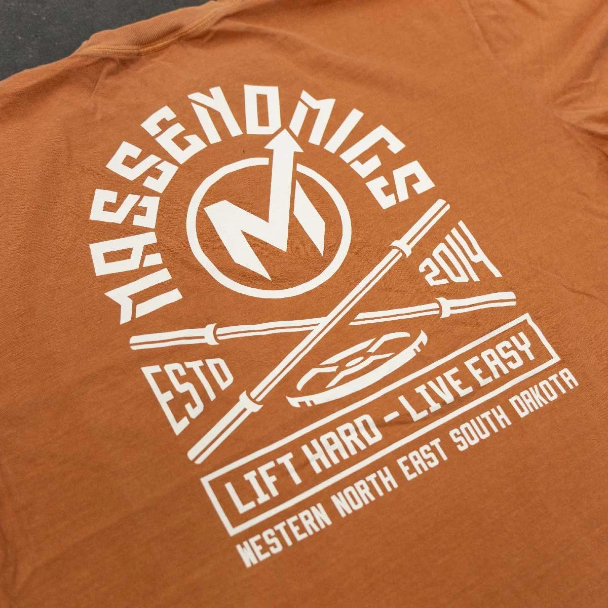 icon tee back detail