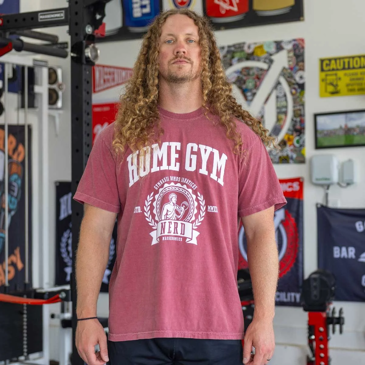 home gym nerd model