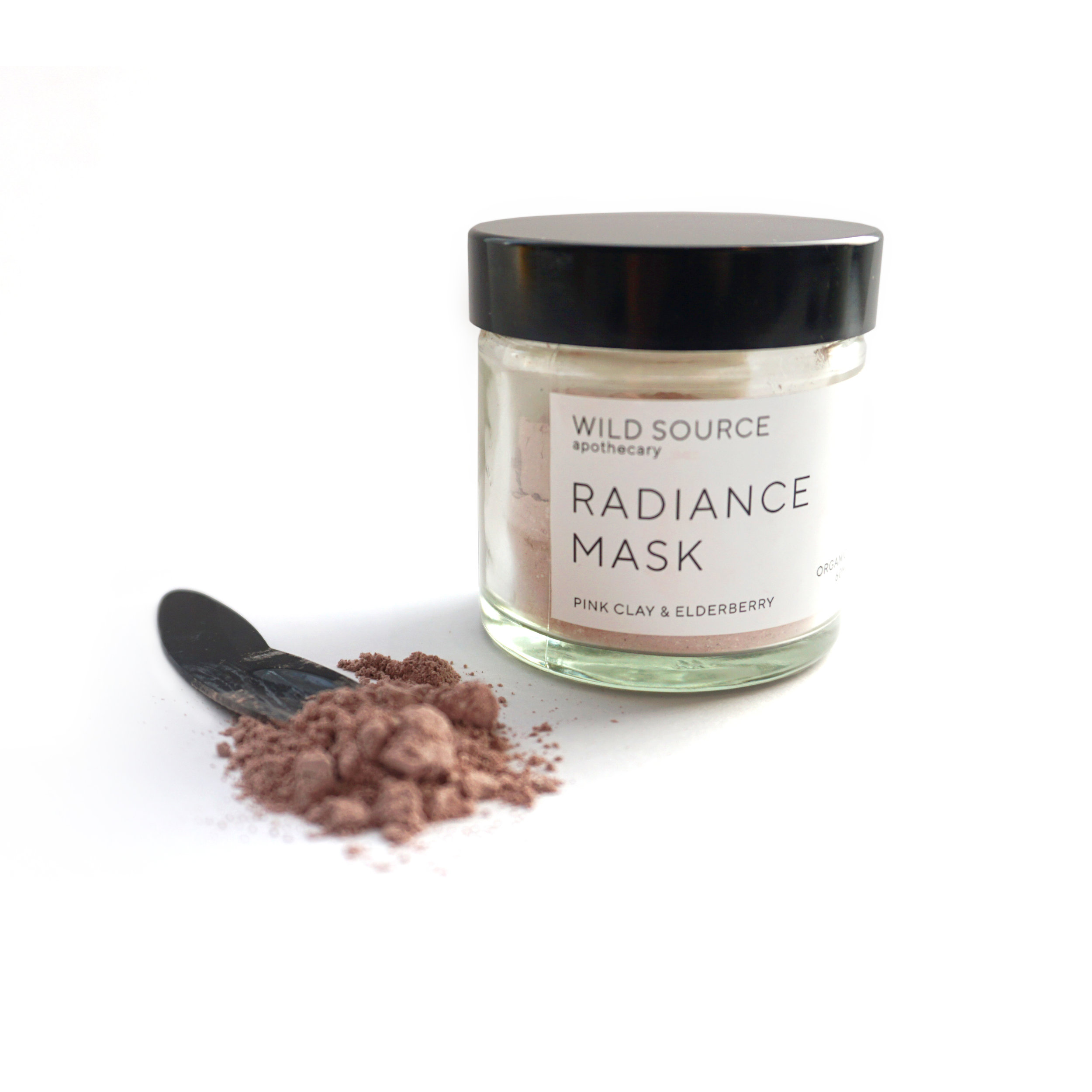Wild Source Apothecary Pink Clay Face Mask