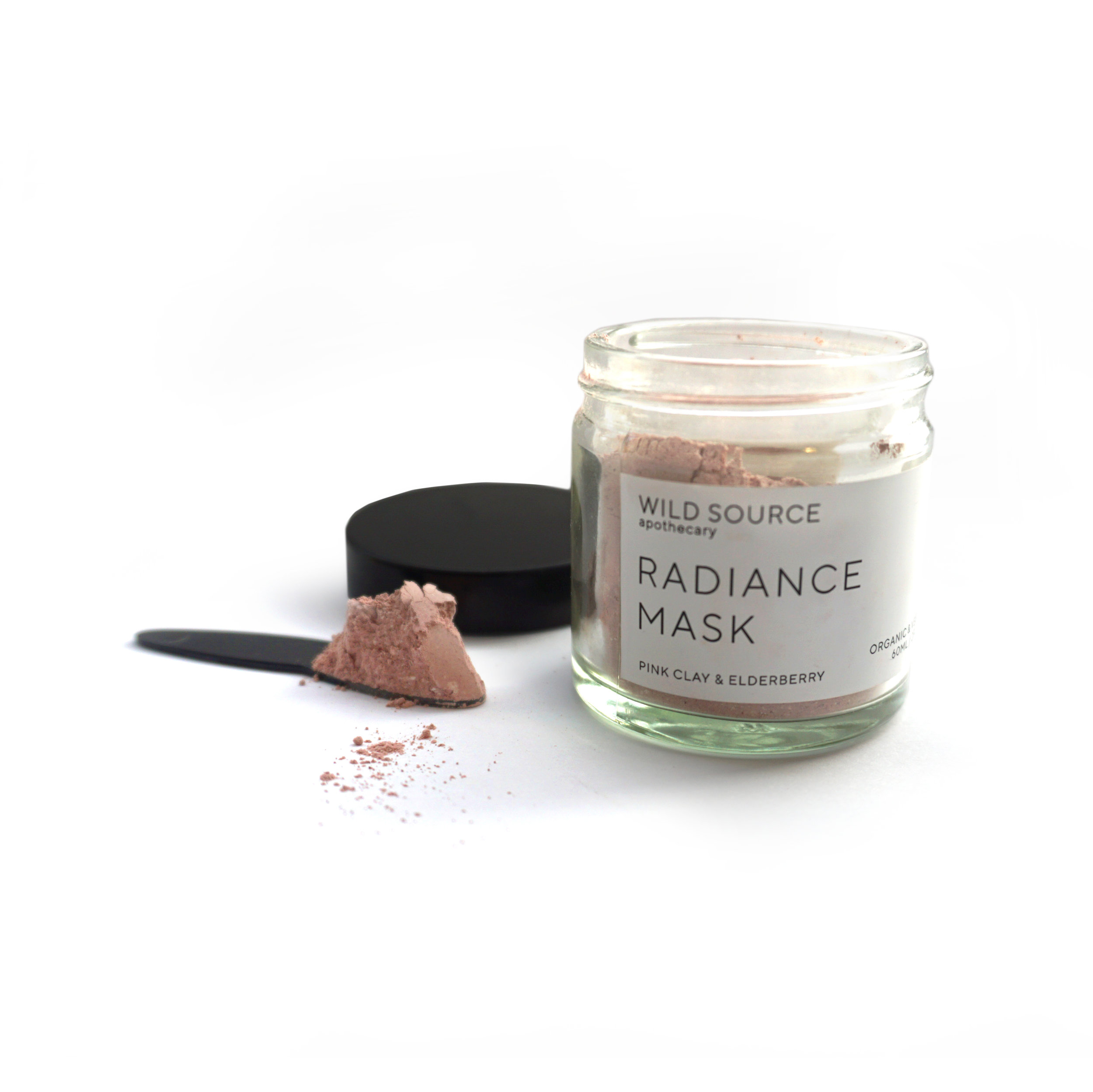 Wild Source Apothecary Pink Clay Face Mask