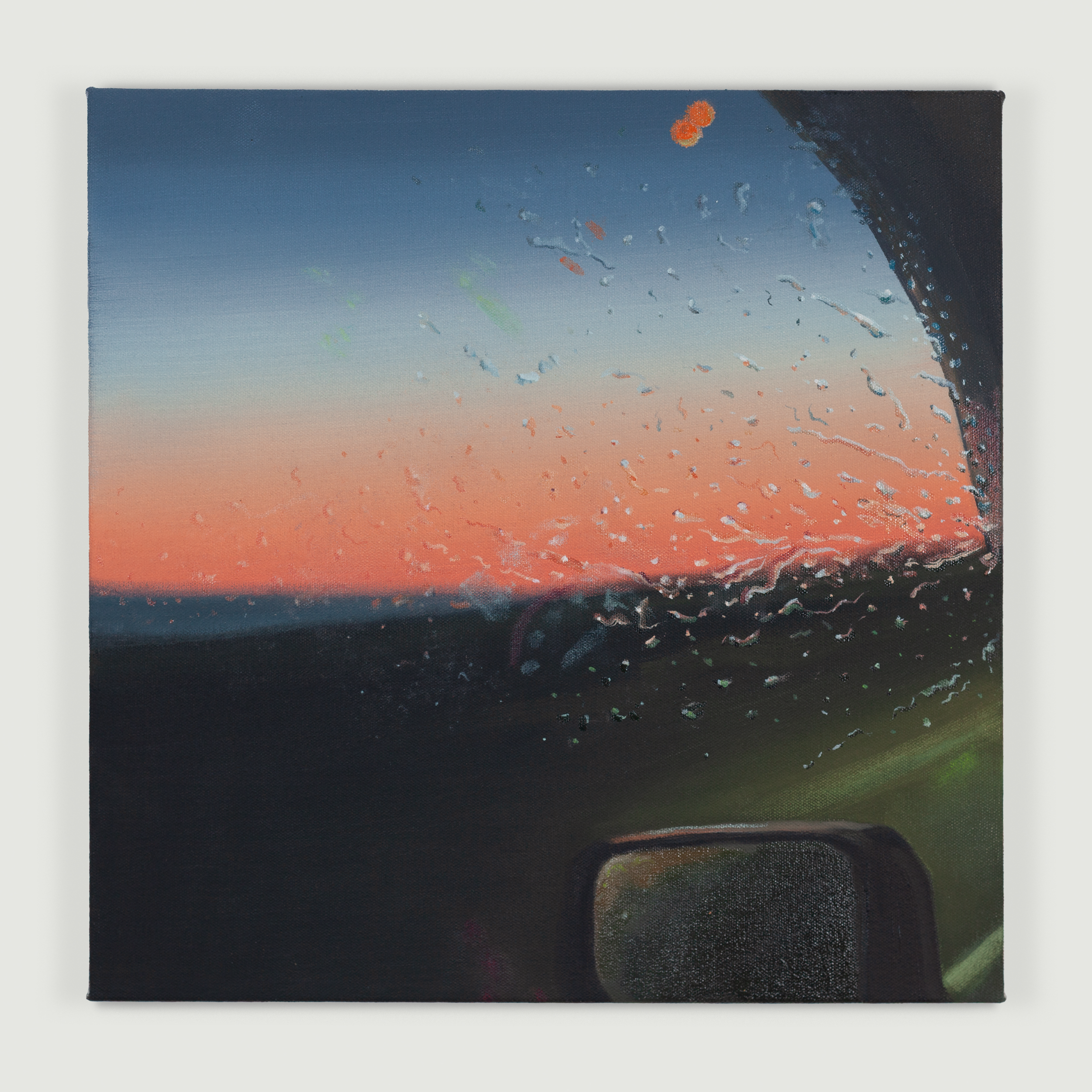  Excess Fluid 101, 2025 15” x 15” Oil on canvas 