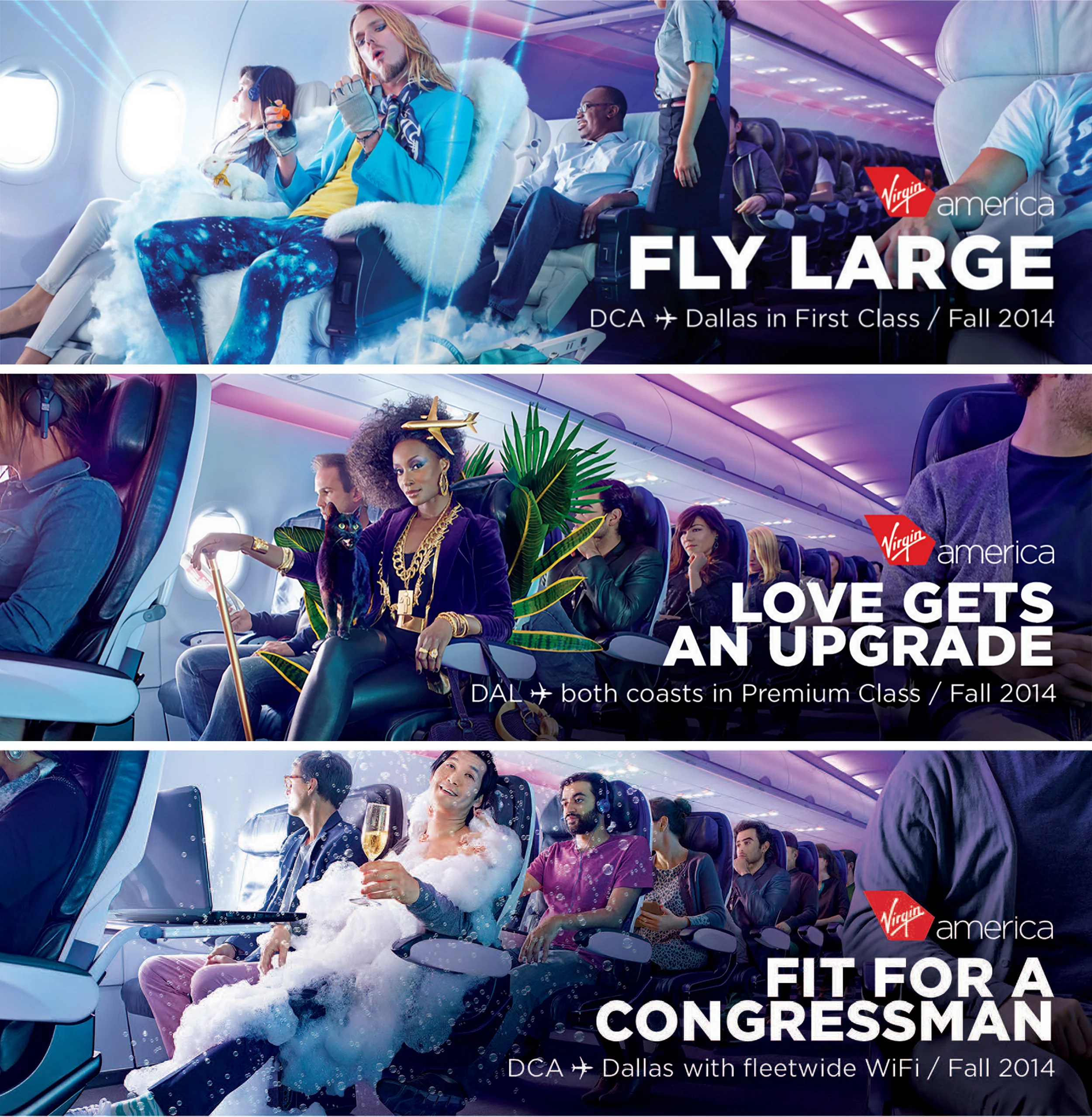 Virgin America | Dallas Love Field Launch