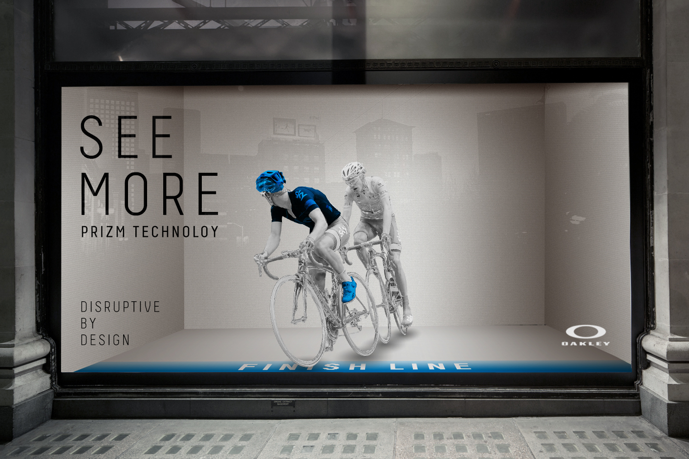 Oakley | Prizm Campaign | Window Display