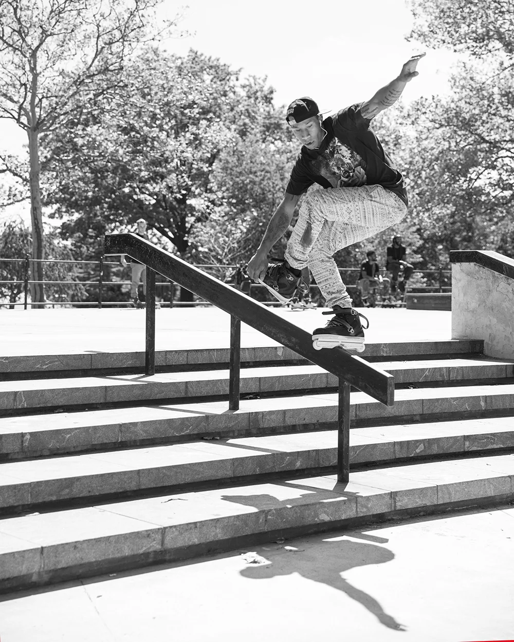 Cross-grab Backslide