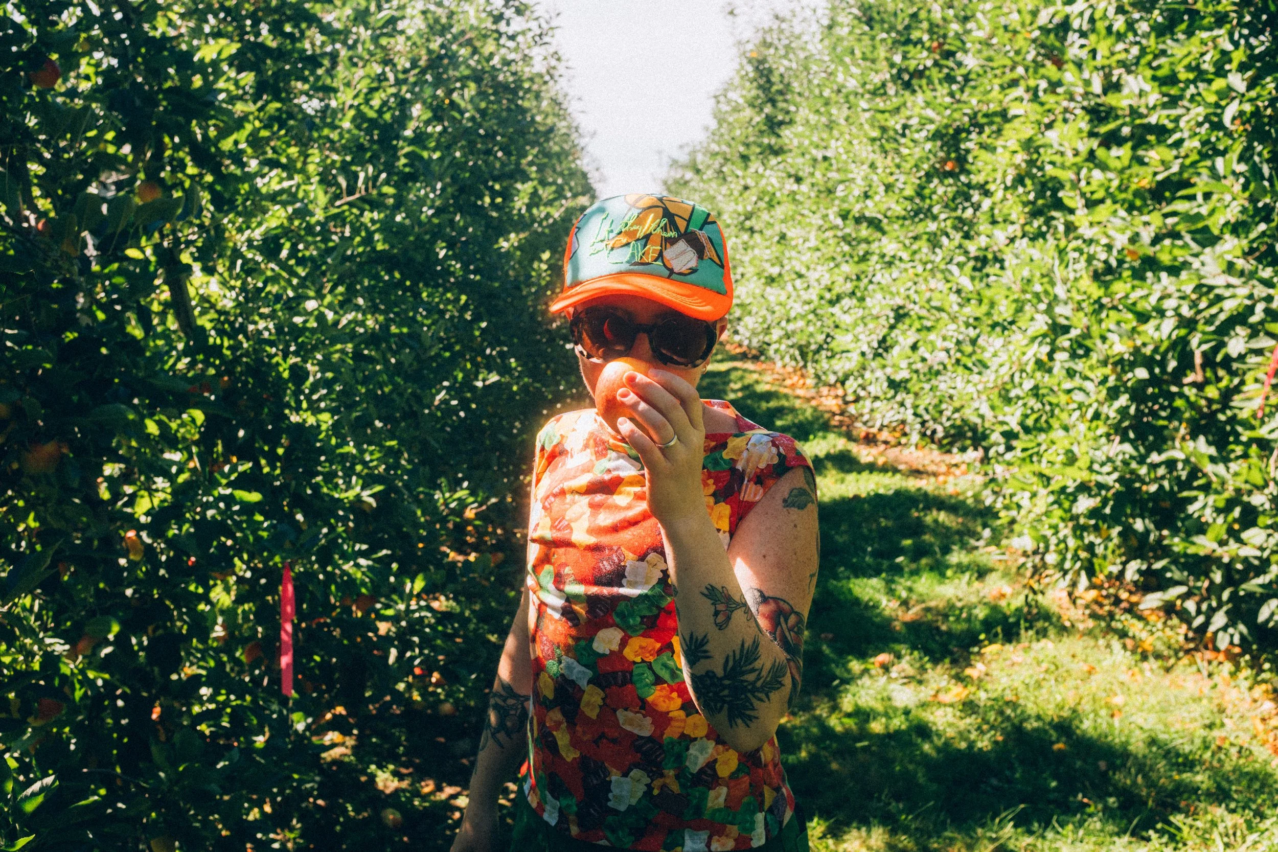  Apple picking on our first date anniversary  