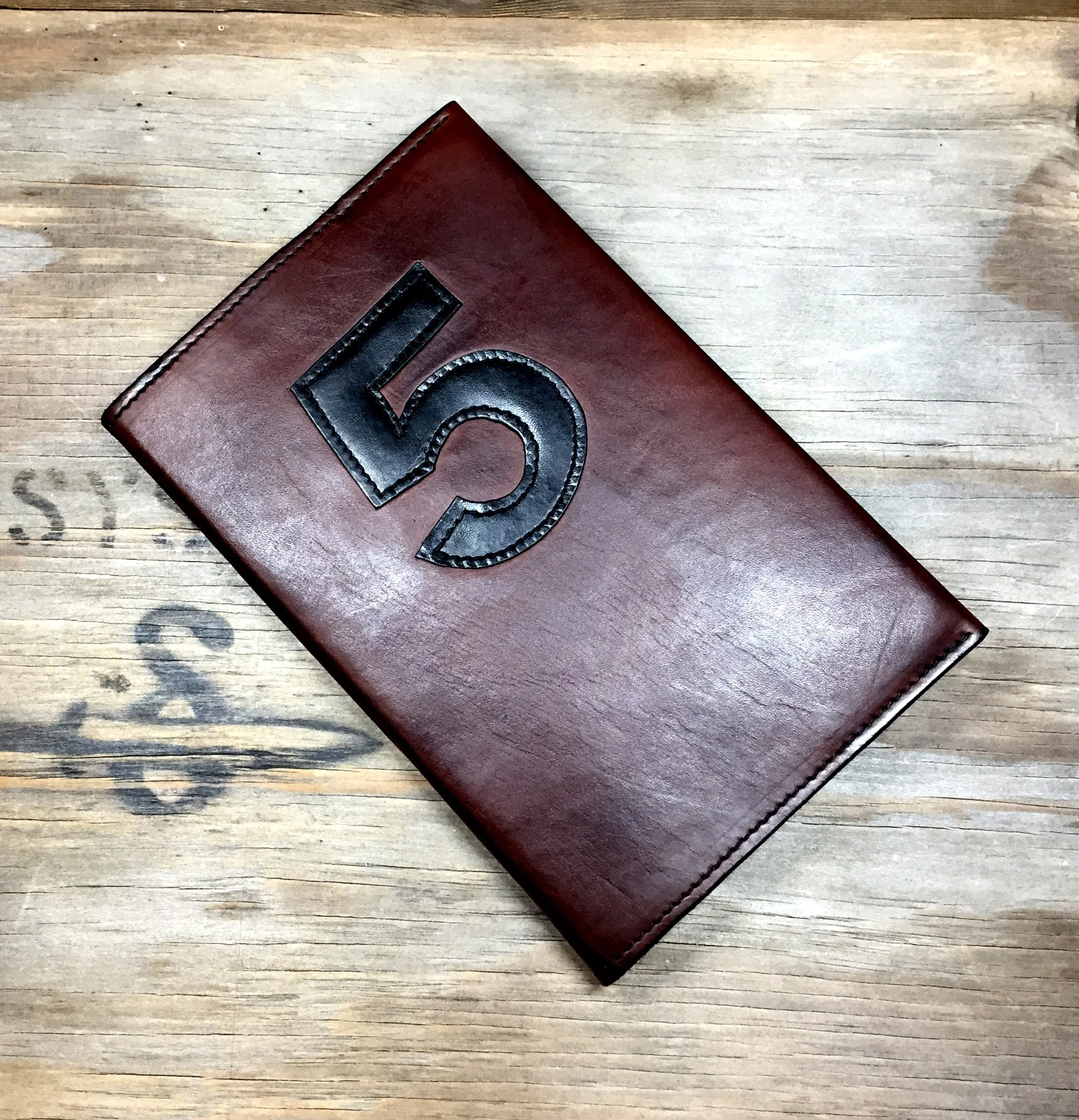 A Custom Journal Cover for the Zombies Run! Franchise. Fully lined and fits a Moleskine journal insert.