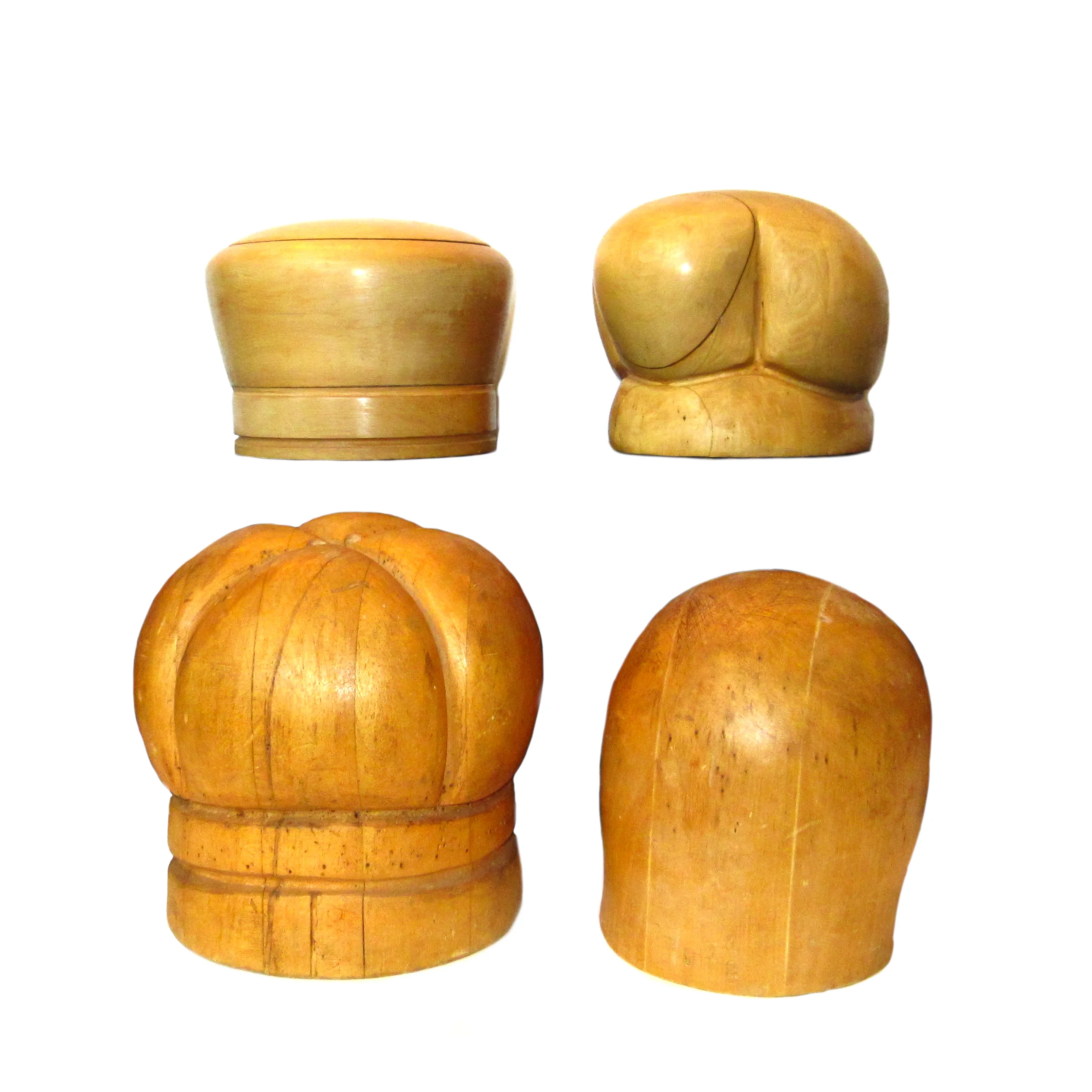 Têtes en bois