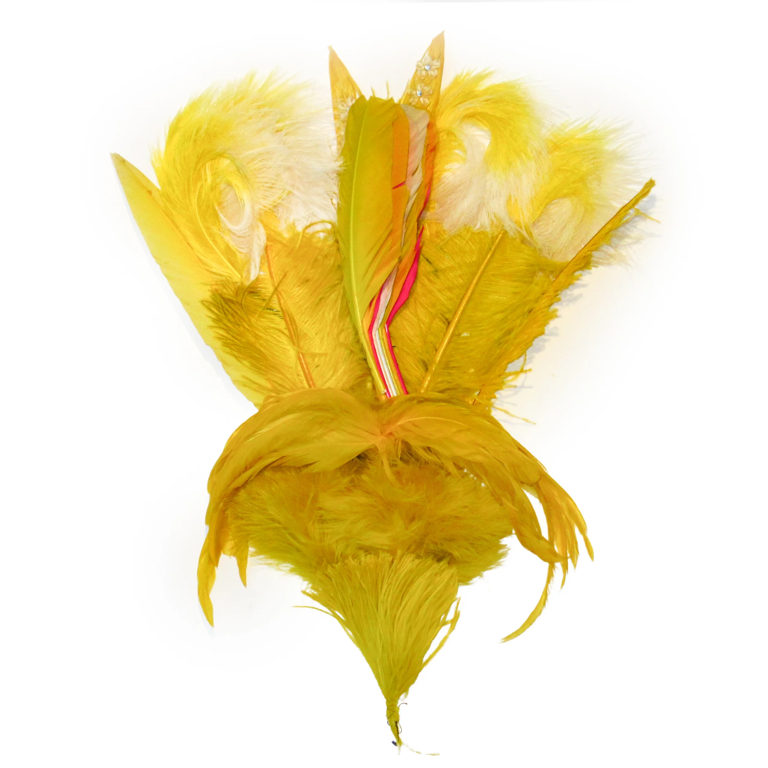 Green lemon feathers