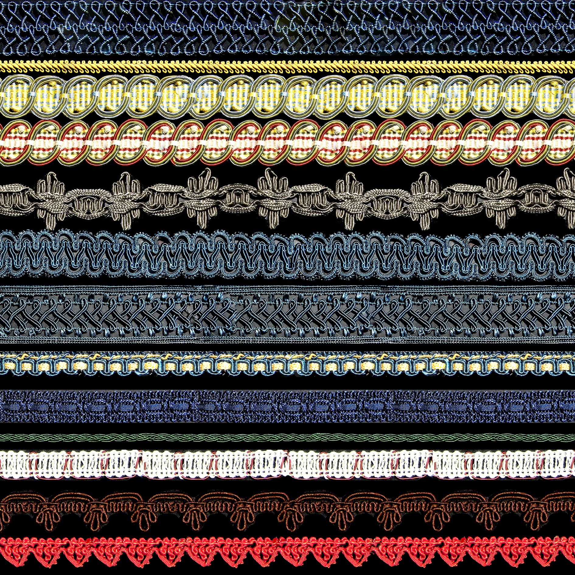 Rayon Ornate Trimming