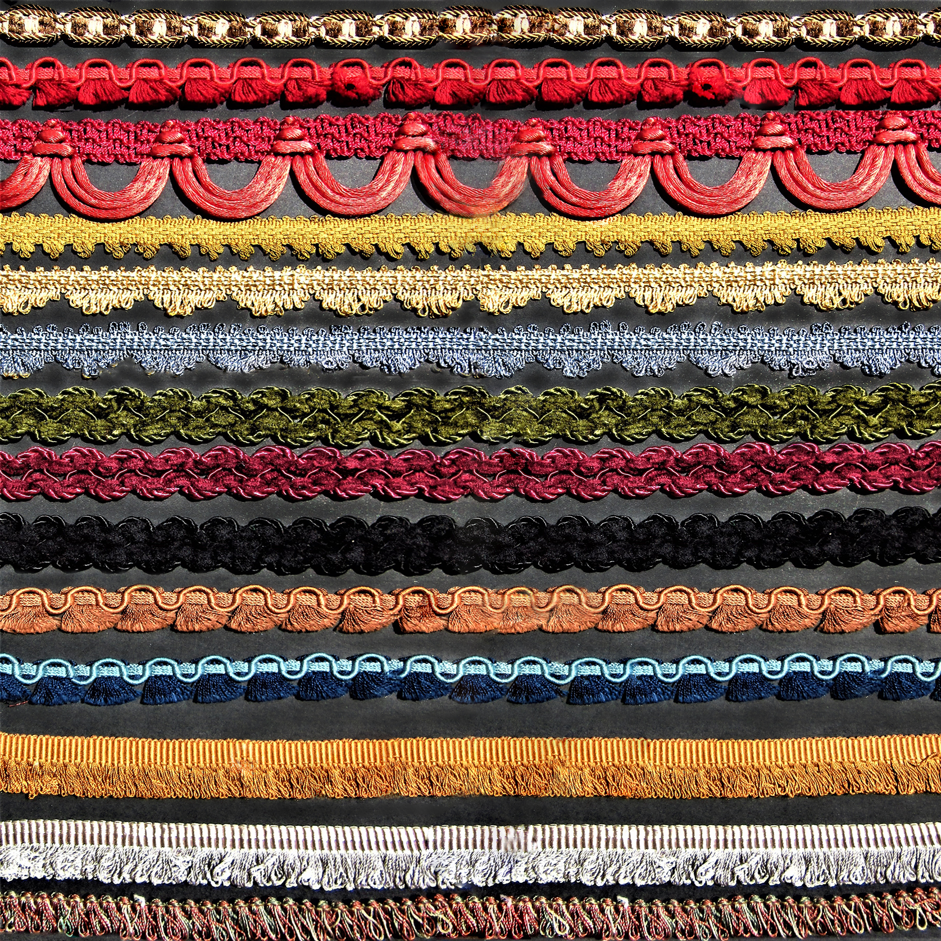 Rayon Trimming & Fringe