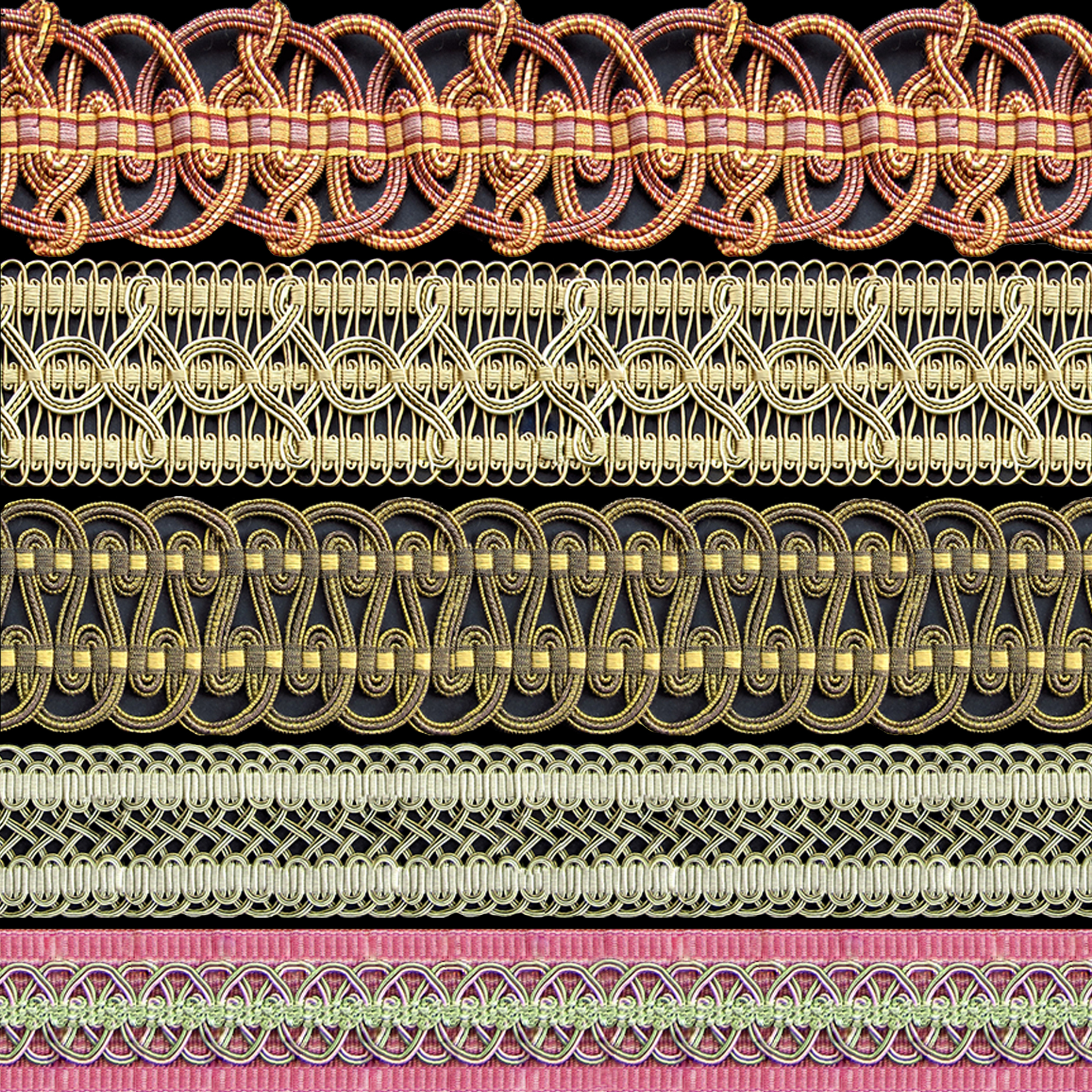 Passementeries ornées