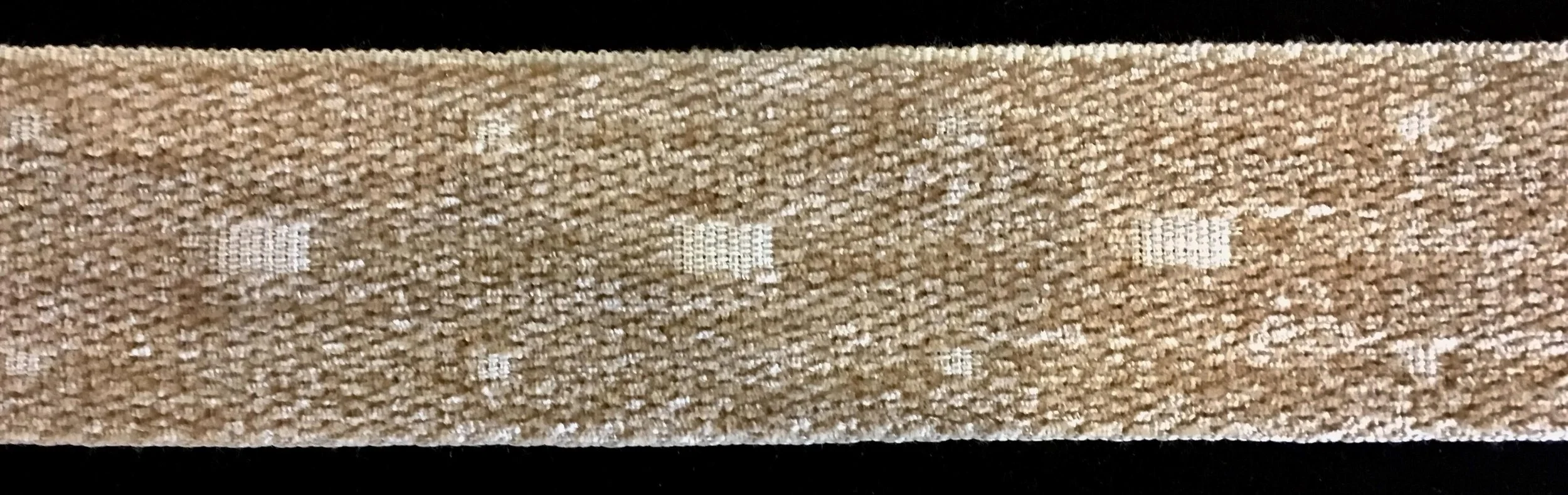 Ruban tapisserie en velour