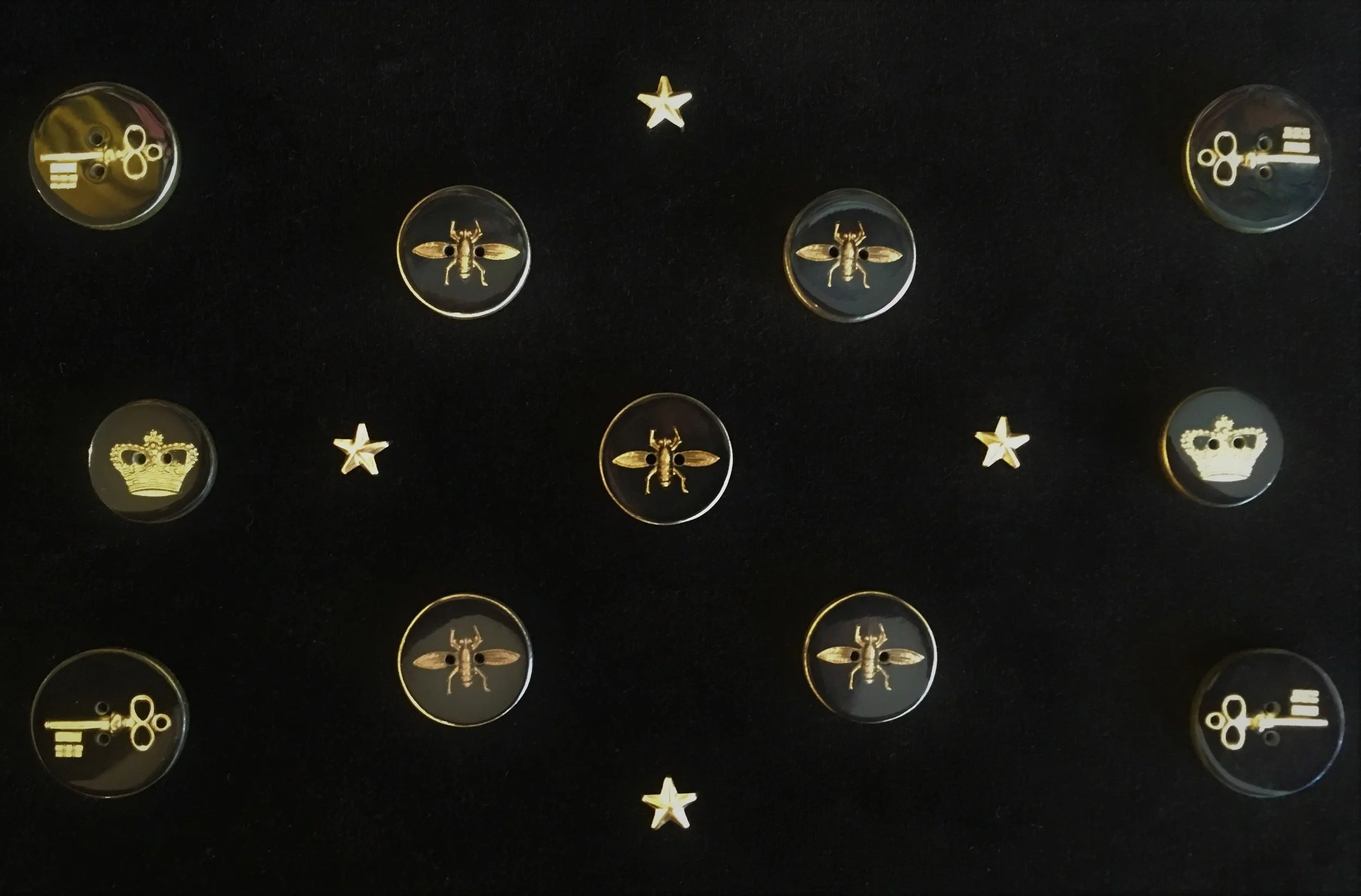 Gucci Style Buttons