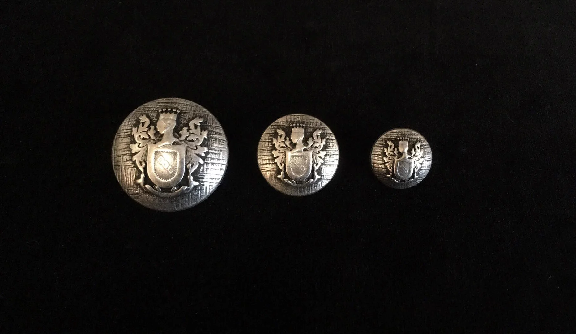 Metal Military Style Buttons