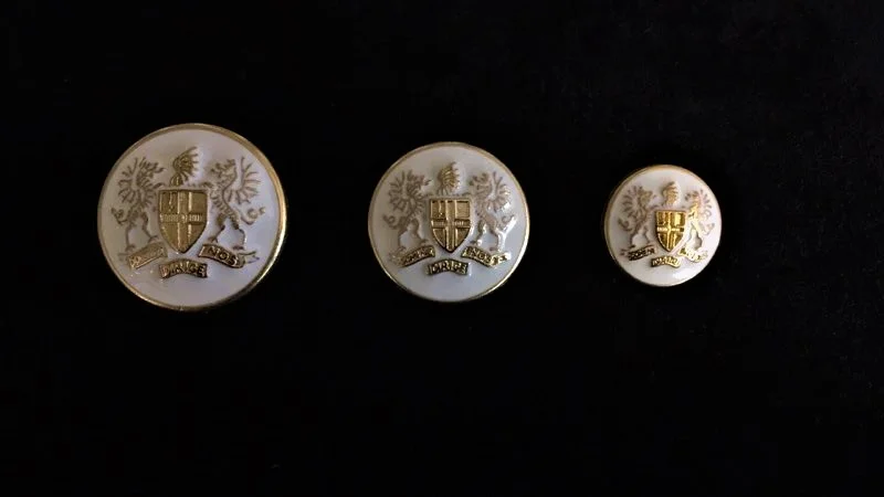 Metal Military Style Buttons
