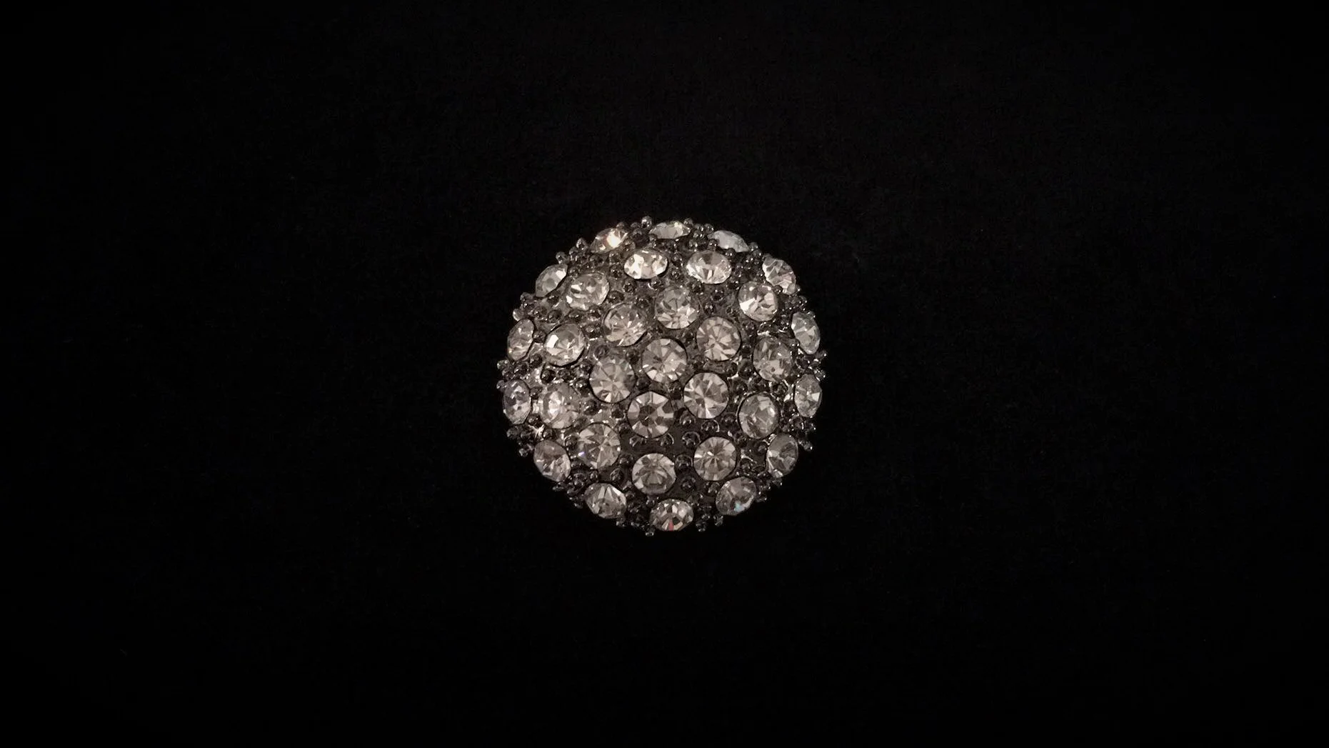 Rhinestone Button