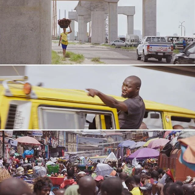 Streets of Lagos.
.
.
A few more frames from our last week of filming.
.
.
.
#lagos #nigeria #sonyfs7 #fujinonlens #dop #filmmaker #travelphotography #travel #travelyourway #streetstyle #streetphotography #photography #yellow #frames #latestwork #sna