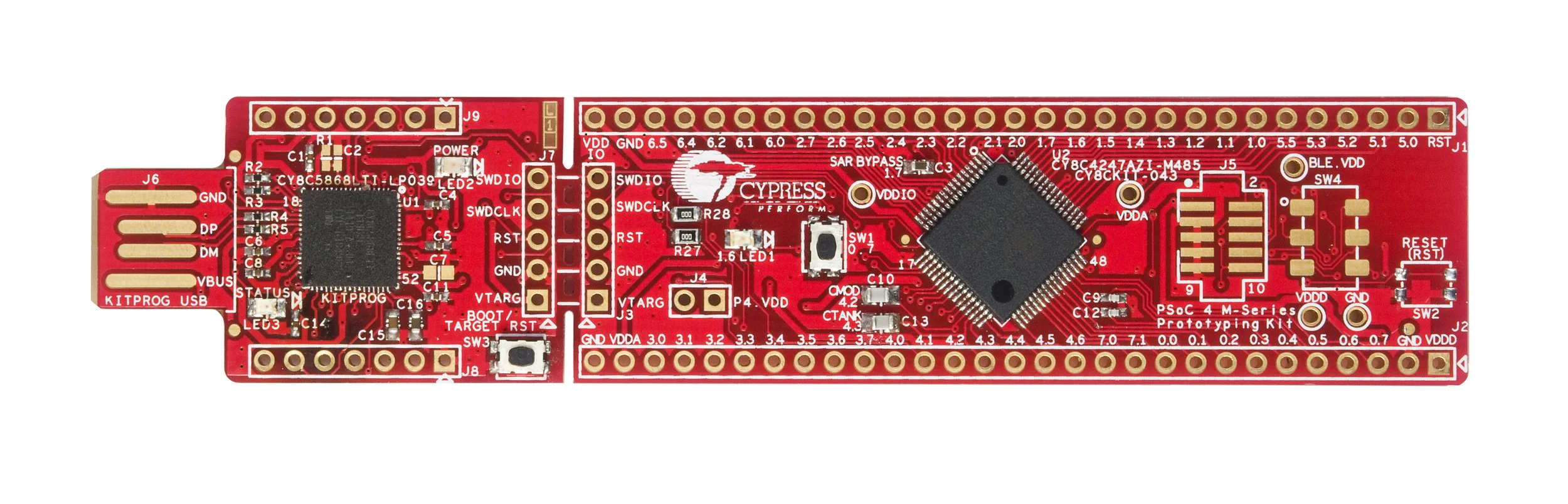 PSoC® 4 CY8CKIT-049 4xxx Prototyping Kit - at the cost of $4