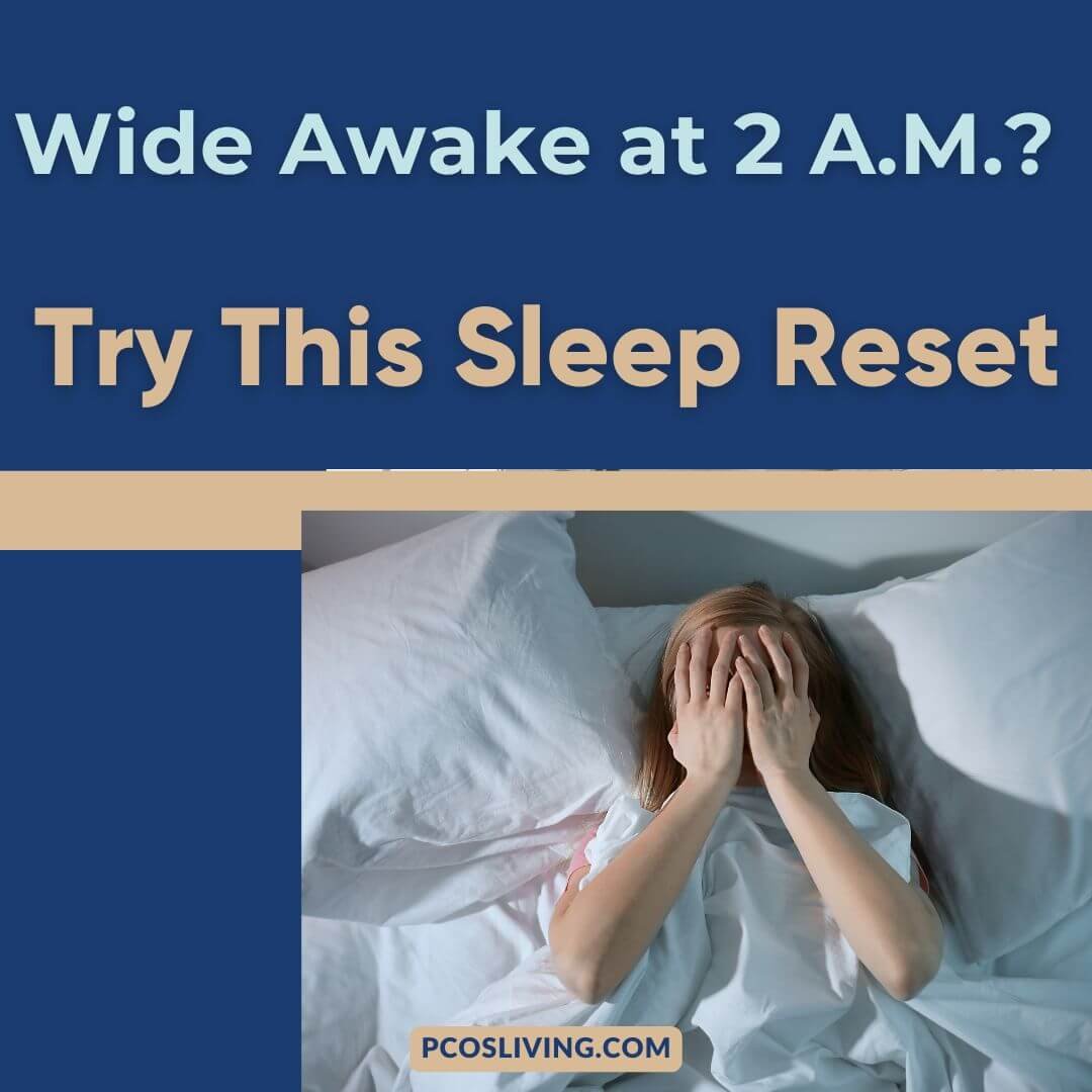 Sleep Reset for Perimenopause: 10 Tiny Tweaks to Try Before Sleeping Pills