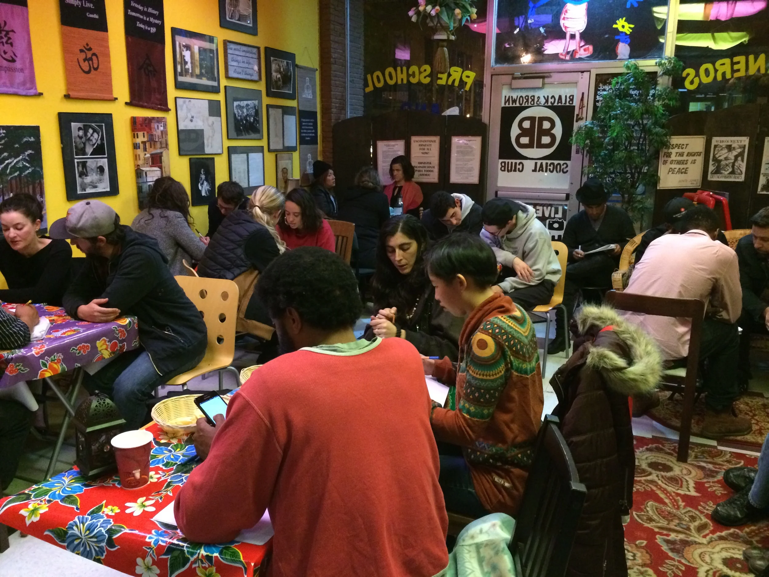 SFHC Community Planning Meeting at Brown and Black Social Club (12.16.2016)