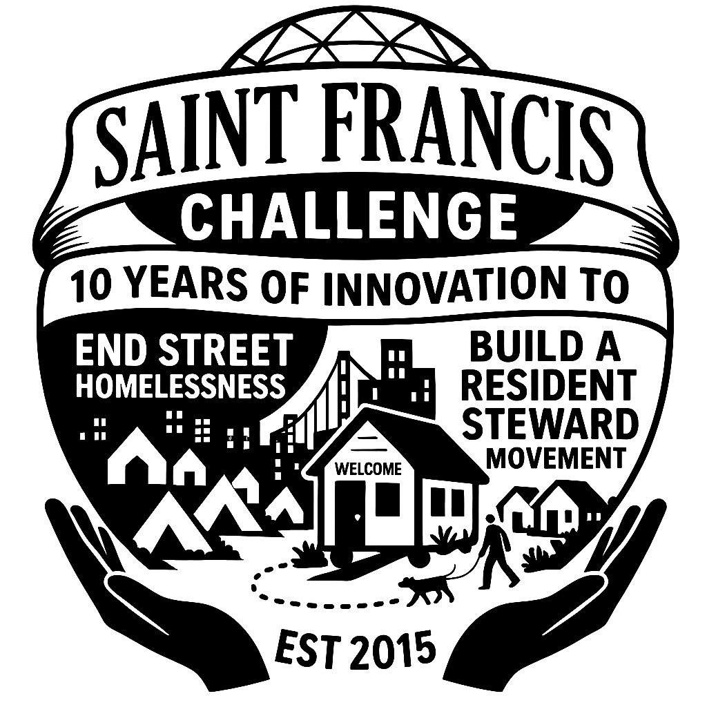 Saint Francis Challenge began in late 2015 as a challenge to end street homelessness through collaborative, actionable, and community-integrated solutions in the City of Saint Francis, aka San Francisco. 

10 years later, we are headquartered in Sant