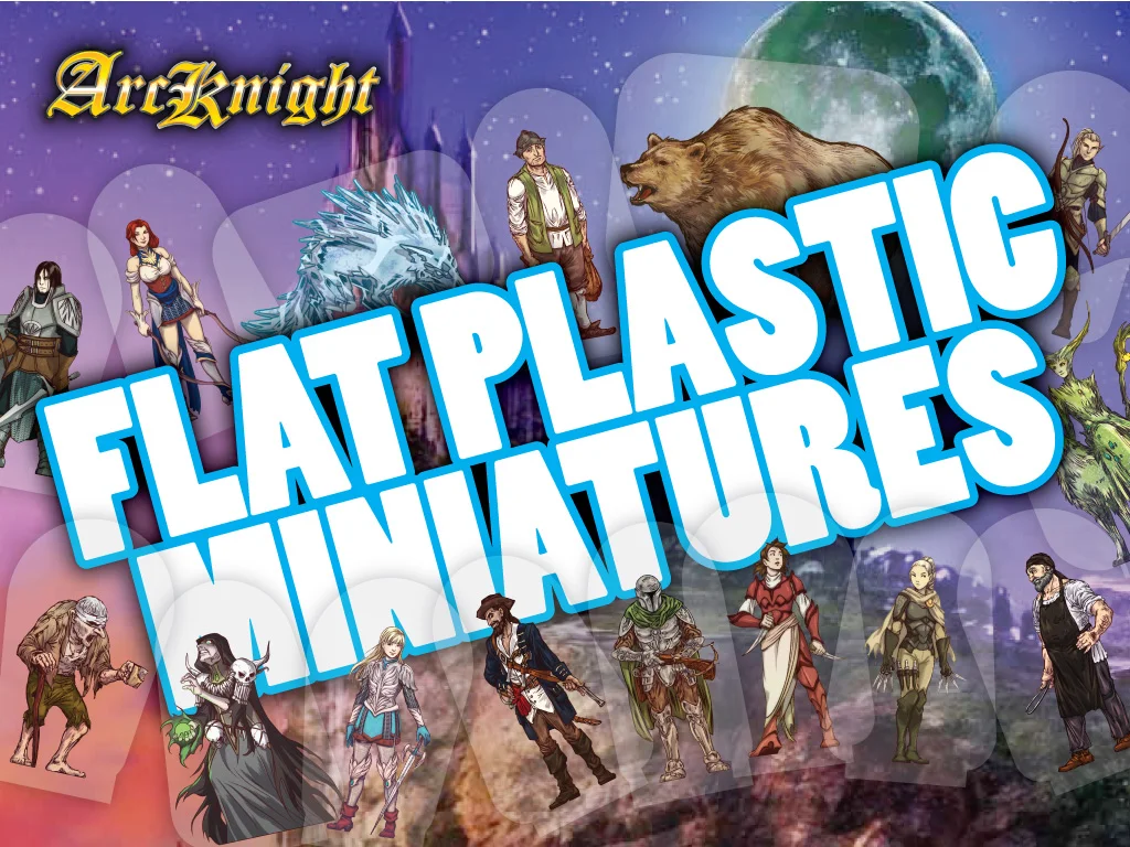 Flat Plastic Miniatures - Kickstarter Recap