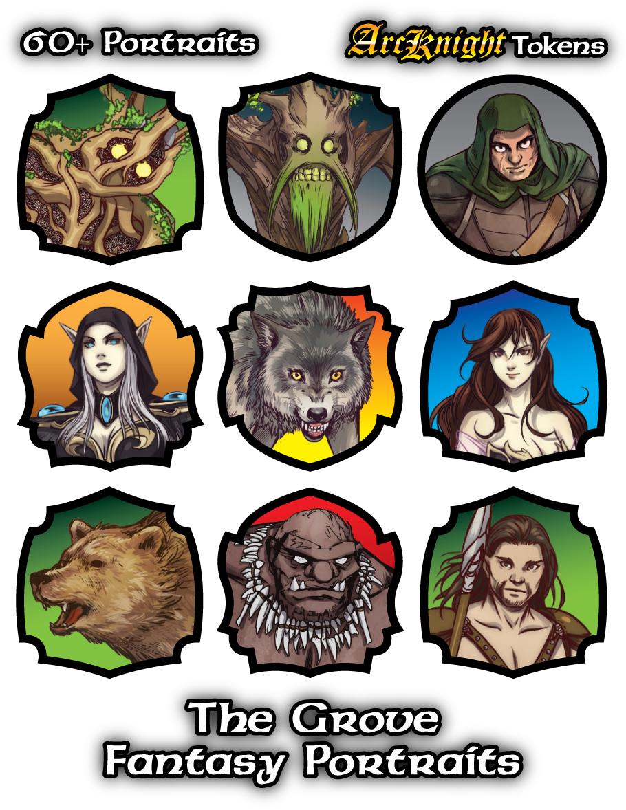 AKT Portraits - The Grove (65 pc set)